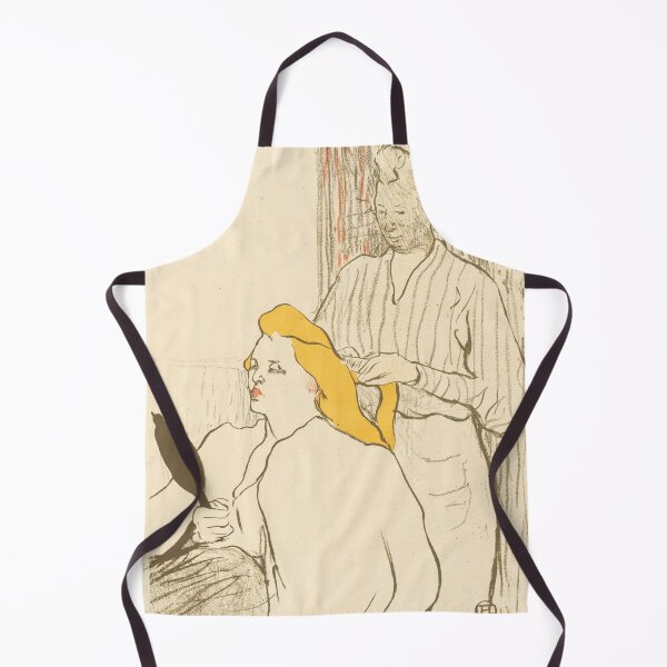 Item preview, The Hairdresser by Henri de Toulouse-Lautrec | Belle Époque French Salon Art Print | Vintage Art Nouveau Poster designed and sold by artofuniverse.