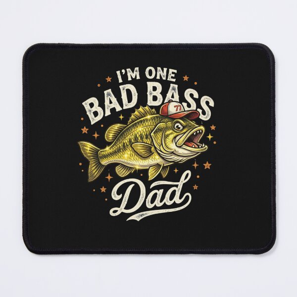 Item preview, I'm One Bad Bass Dad designed and sold by cope64.