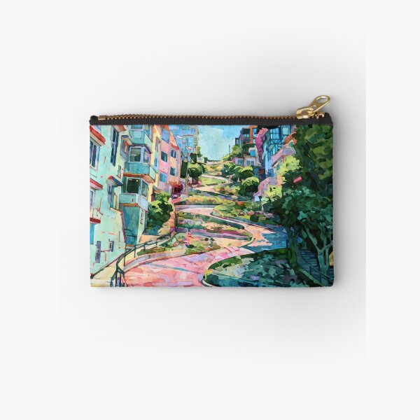 Item preview, Colorful Lombard Street San Francisco Watercolor designed and sold by Janine Aykens.