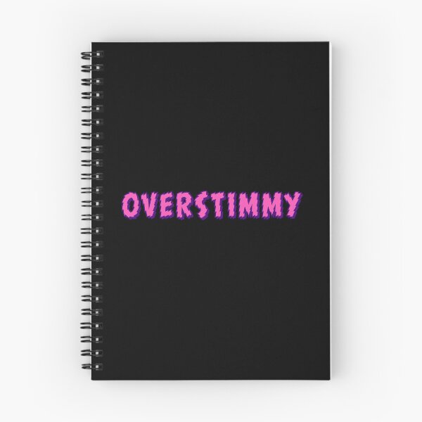 Item preview, Overstimmy, Pink Shakey Typography designed and sold by Memes N Lore .