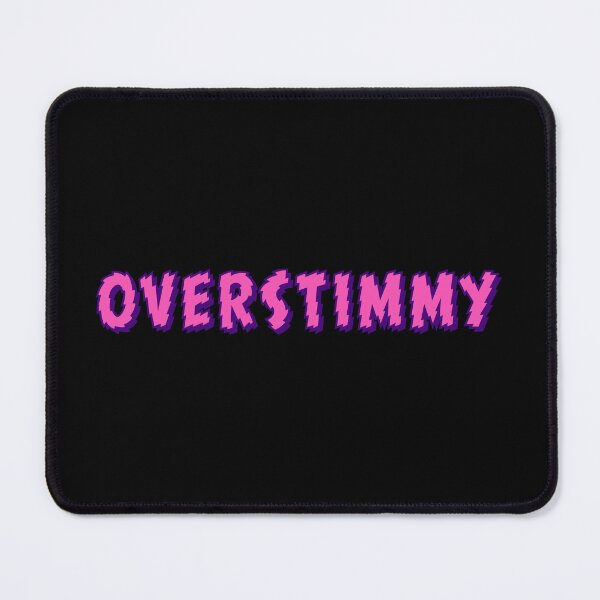 Item preview, Overstimmy, Pink Shakey Typography designed and sold by Memes N Lore .