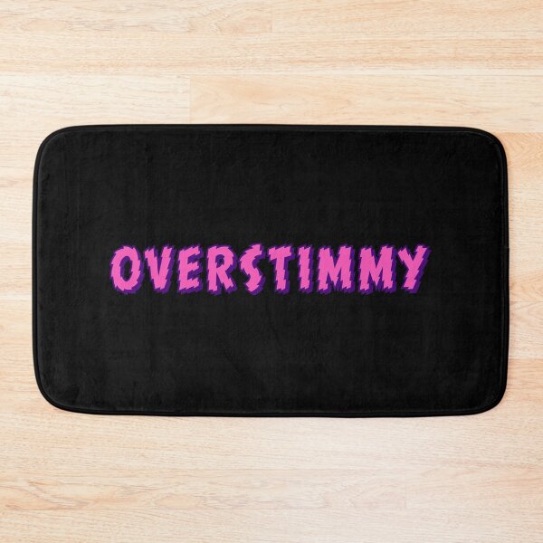 Item preview, Overstimmy, Pink Shakey Typography designed and sold by Memes N Lore .