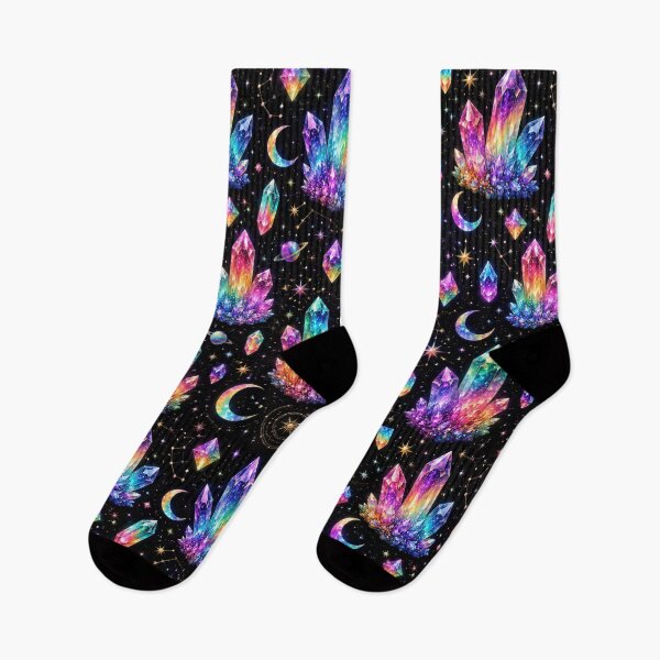 Item preview, Rainbow Crystal Galaxy Pattern | Celestial Space Aesthetic designed and sold by Aramdesing.