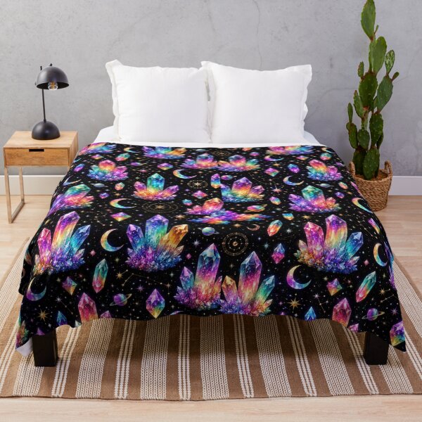Item preview, Rainbow Crystal Galaxy Pattern | Celestial Space Aesthetic designed and sold by Aramdesing.