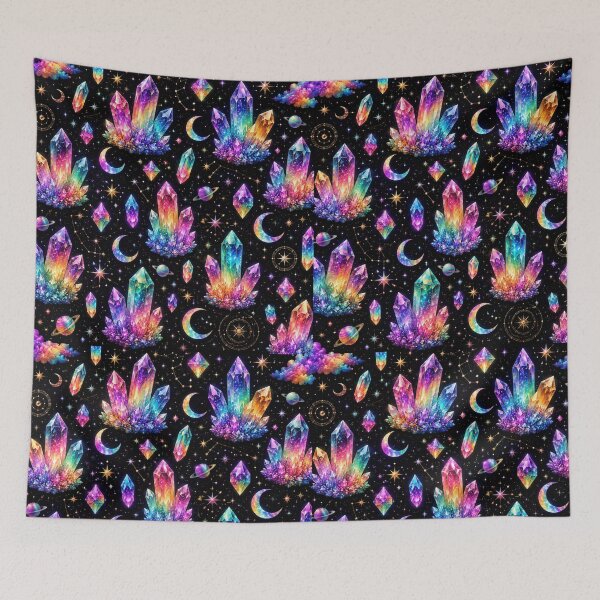 Item preview, Rainbow Crystal Galaxy Pattern | Celestial Space Aesthetic designed and sold by Aramdesing.