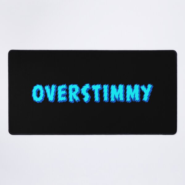 Item preview, Overstimmy, Blue Shakey Typography designed and sold by Memes N Lore .