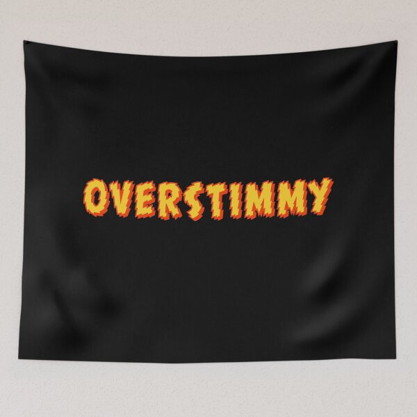 Item preview, Overstimmy, Orange Shakey Typography designed and sold by Memes N Lore .