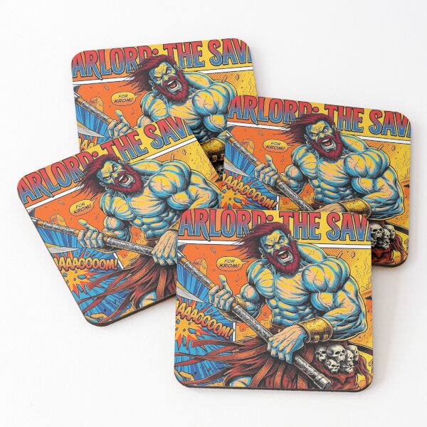 Item preview, The Savage - Retro Pop Art Barbarian designed and sold by ekraart.