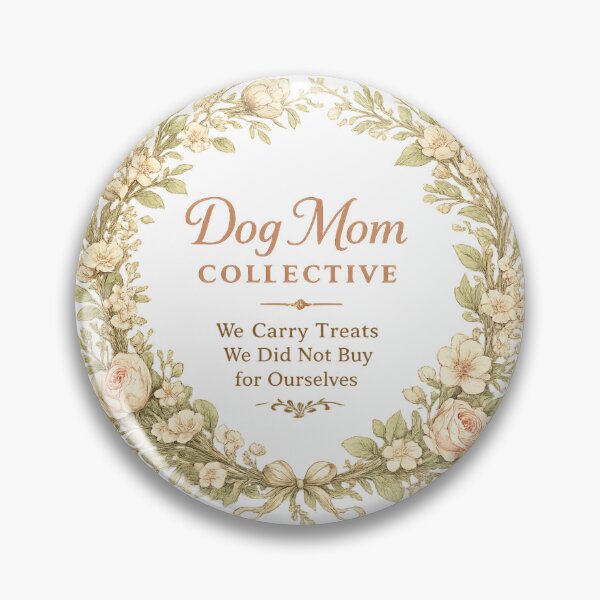 Item preview, Dog Mom Collective We Carry Treats We Did Not Buy for Ourselves – Elegant Funny Art | Dog Mom Gift designed and sold by irfanshikh.