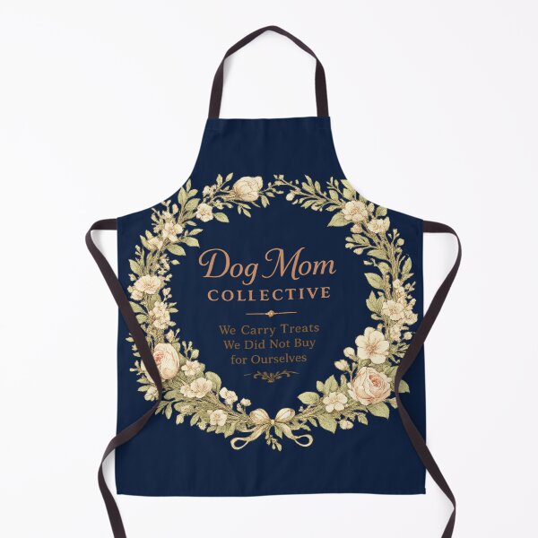 Item preview, Dog Mom Collective We Carry Treats We Did Not Buy for Ourselves – Elegant Funny Art | Dog Mom Gift designed and sold by irfanshikh.