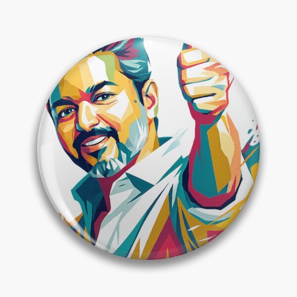 Item preview, Colorful Tamil Leader Pop Art Design designed and sold by CoolGTees.