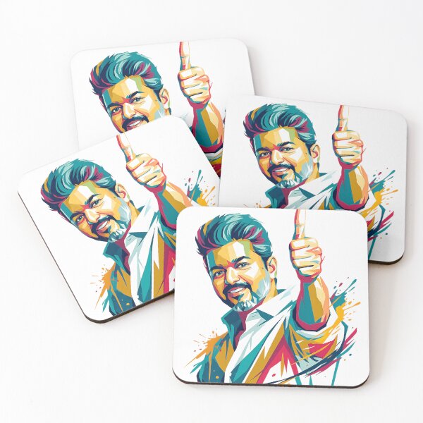 Item preview, Colorful Tamil Leader Pop Art Design designed and sold by CoolGTees.
