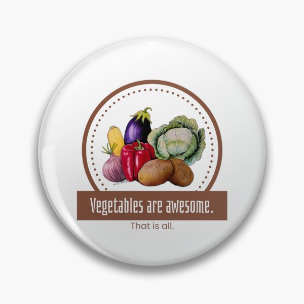 Item preview, Vegetables are awesome designed and sold by OnaleeNicklinArt.
