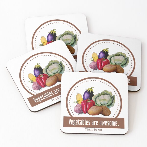 Item preview, Vegetables are awesome designed and sold by OnaleeNicklinArt.