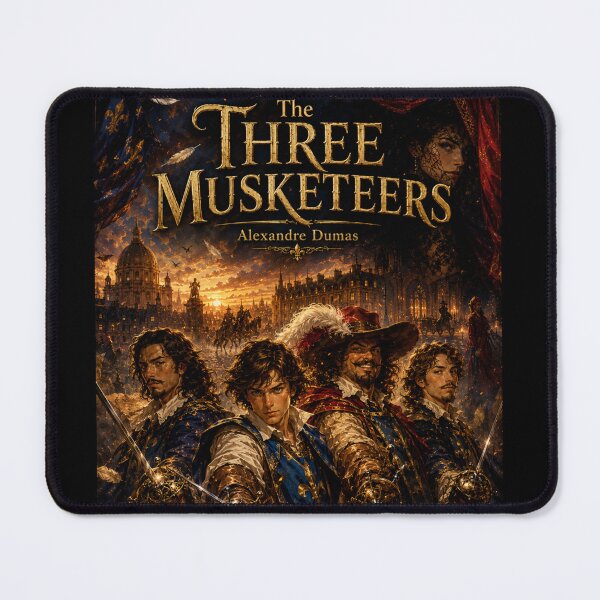 Item preview, The Three Musketeers - Alexandre Dumas - World Literature - French Culture designed and sold by Substance_life.