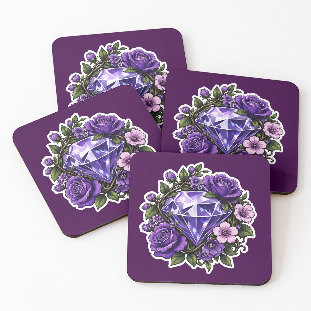 Item preview, Coasters (Set of 4) designed and sold by Drop-Ink.
