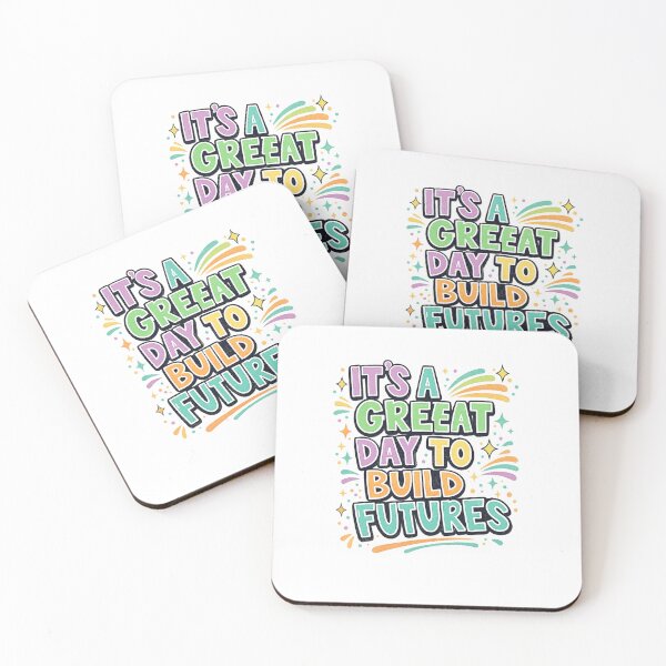 Item preview, It’s A Great Day to Build Futures Colorful Teacher Motivation T-Shirt designed and sold by Omarmadani.