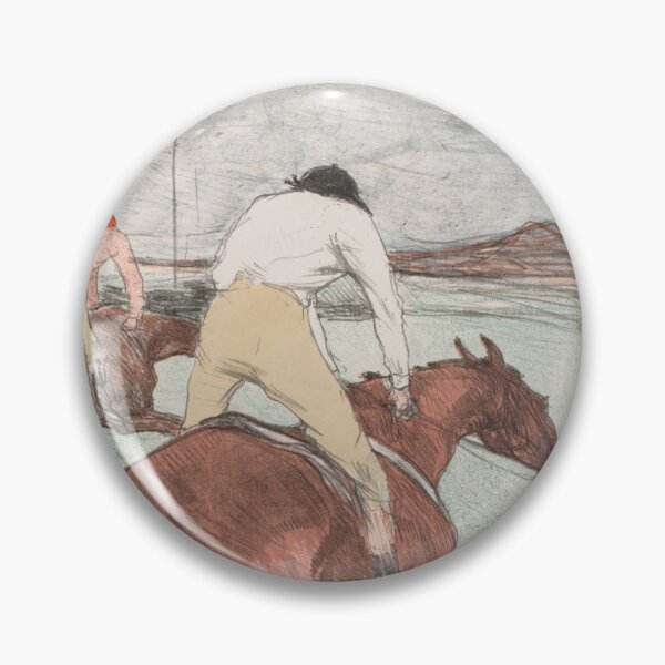 Item preview, The Jockey by Henri de Toulouse-Lautrec | Vintage Horse Racing Art Print | Equestrian Poster | French Post-Impressionist Wall Art designed and sold by artofuniverse.