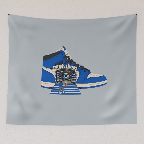 Item preview, New Shoes – Sneaker Art with Eye Inside designed and sold by Aimetoi.