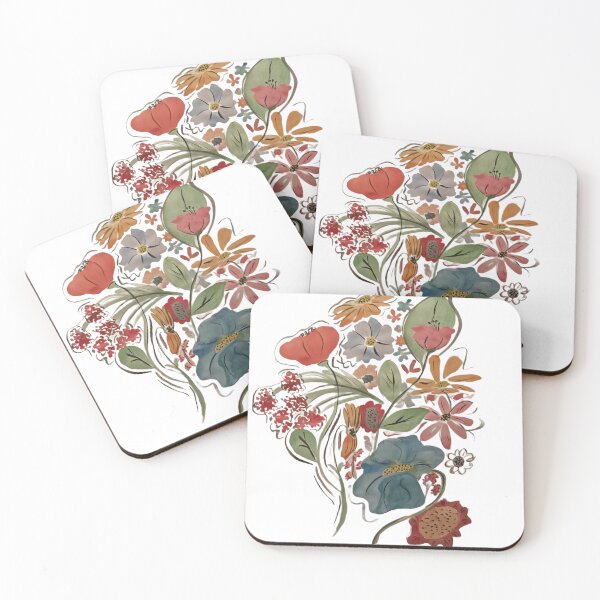 Item preview, Flowers Watercolor designed and sold by artelujazz.