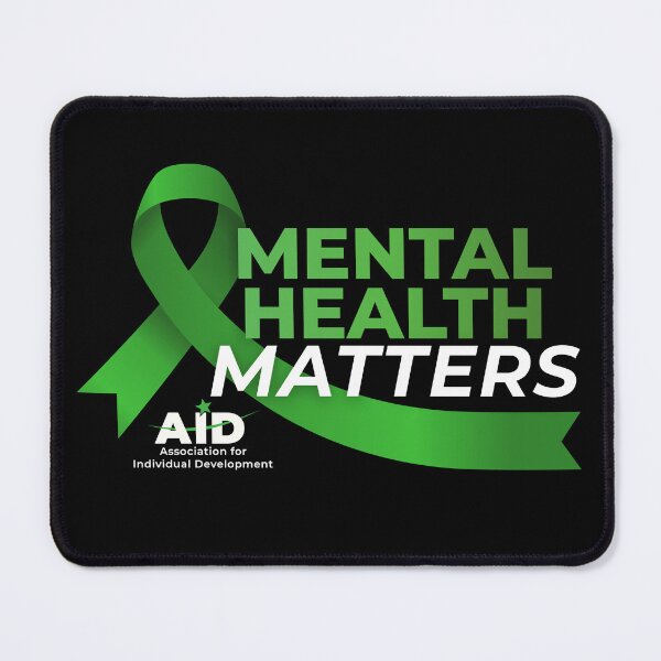 Item preview, Mental Health Matters - Awareness Ribbon designed and sold by AIDcares.