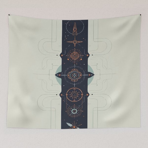 Item preview, Totem of Satellites designed and sold by AbstractAnom.