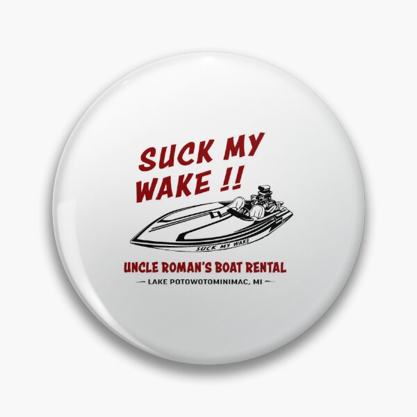 Item preview, Suck My Wake Boat Great Outdoors Funny 1980s Men's & Women's designed and sold by TomAScott27.