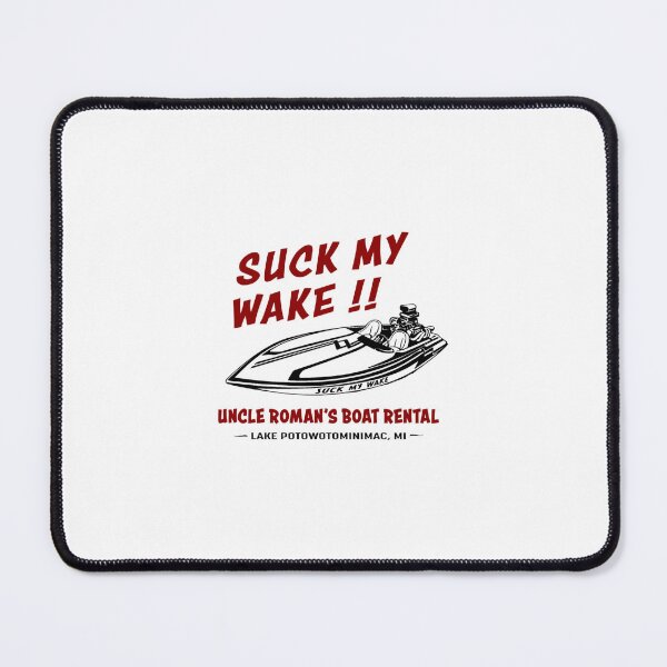 Item preview, Suck My Wake Boat Great Outdoors Funny 1980s Men's & Women's designed and sold by TomAScott27.