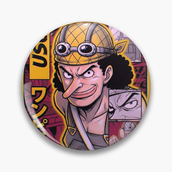 Item preview, One Piece Usopp retro comicpos poster design designed and sold by Moonshroomarts.