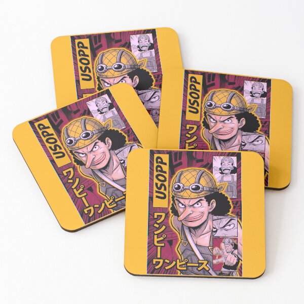 Item preview, One Piece Usopp retro comicpos poster design designed and sold by Moonshroomarts.