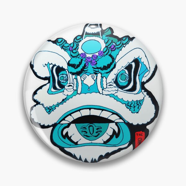 Item preview, Blue Chinese Lion designed and sold by The Wu.