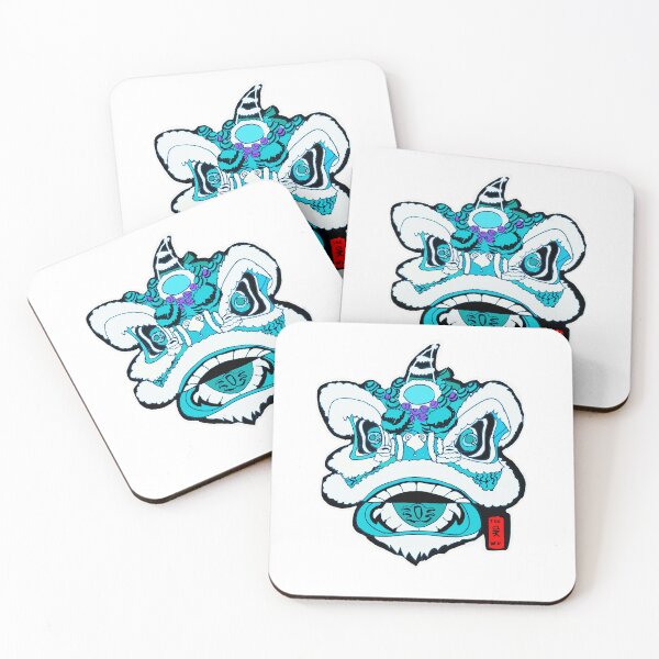 Item preview, Blue Chinese Lion designed and sold by The Wu.