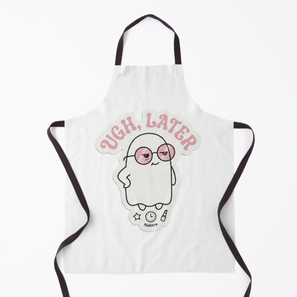 Item preview, Sassy Pink Sunglasses Ghost - Ugh Later Aesthetic Sticker designed and sold by JeevanStickers.