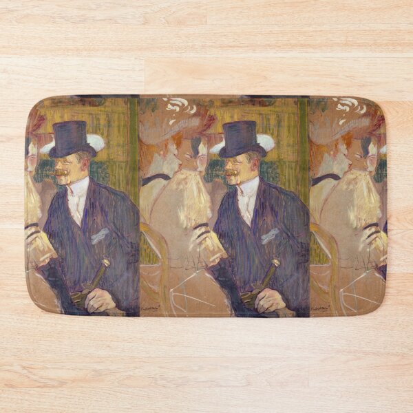 Item preview, William Tom Warrener at the Moulin Rouge by Toulouse-Lautrec Vintage Paris Cabaret Art designed and sold by artofuniverse.