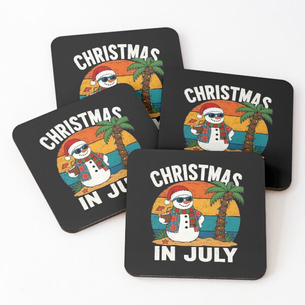 Item preview, Vintage Christmas in July Snowman Summer Beach Vacation Xmas designed and sold by clothesy7.
