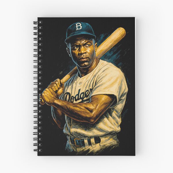 Item preview, Jackie Robinson #42 - Brooklyn Baseball Legend - Vintage Portrait Art designed and sold by Thogan0416.