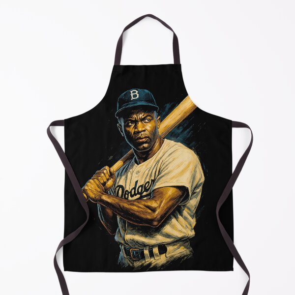 Item preview, Jackie Robinson #42 - Brooklyn Baseball Legend - Vintage Portrait Art designed and sold by Thogan0416.