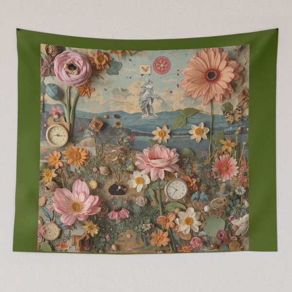 Item preview, Artistic collage in praise of life no. 5 designed and sold by Knock on my door.