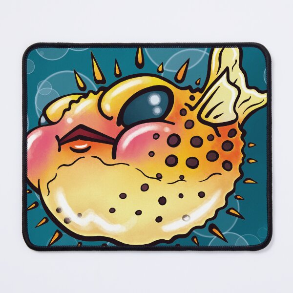 Item preview, Pooferfish designed and sold by The Artful Finch.