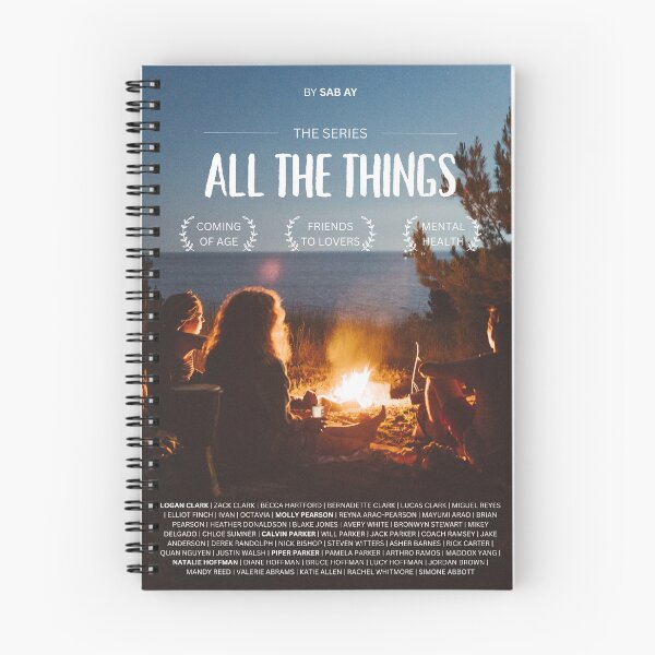 Item preview, ALL THE THINGS Series Poster designed and sold by sabswriting.