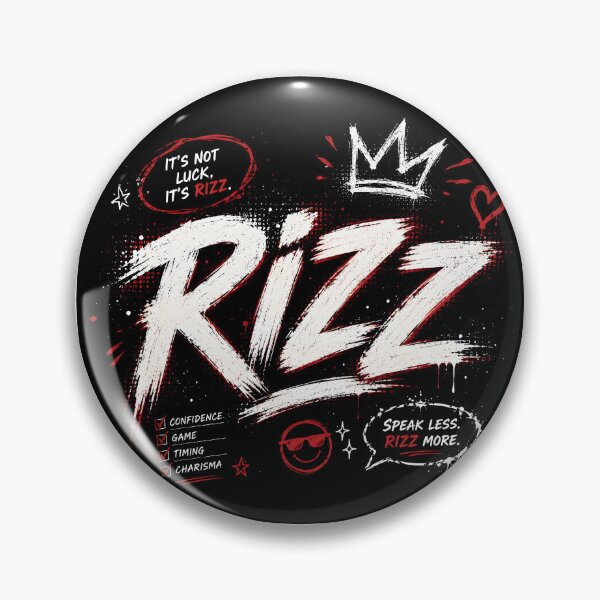 Item preview, rizz designed and sold by DCdigitalgrowth.
