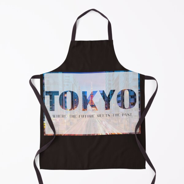 Item preview, Tokyo Japan Cityscape - Where The Future Meets The Past Urban Typography designed and sold by SDFsignature.