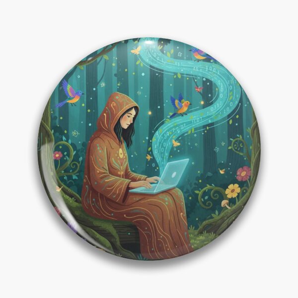 Item preview, Digital Druid designed and sold by HACHI-SHOP.