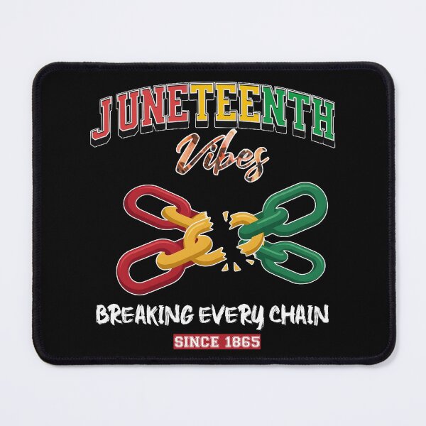 Item preview, Juneteenth vibes - Breaking every chain since 1865 leopard print Black women Juneteenth gift designed and sold by Youngkev-arts.