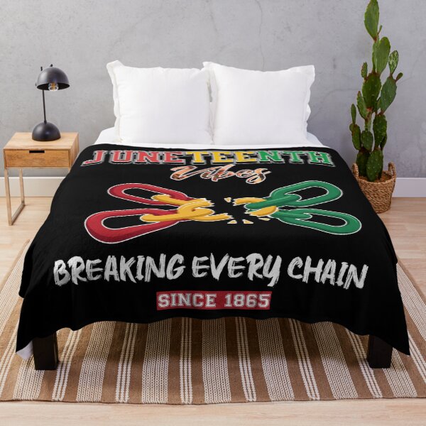 Item preview, Juneteenth vibes - Breaking every chain since 1865 leopard print Black women Juneteenth gift designed and sold by Youngkev-arts.
