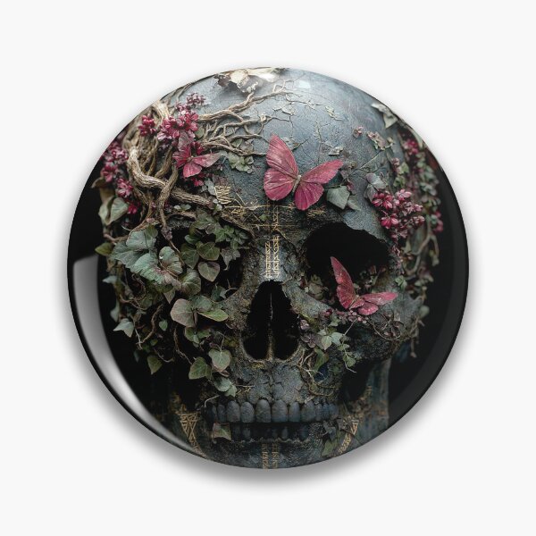 Item preview, Skull Ivy Rune Butterfy 2 fbkg designed and sold by MetusArt.