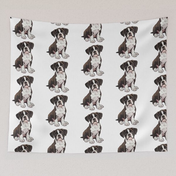 Item preview, Beautiful Realistic Boston Terrier Portrait Sticker Graphic Art designed and sold by TheTodayTribe.