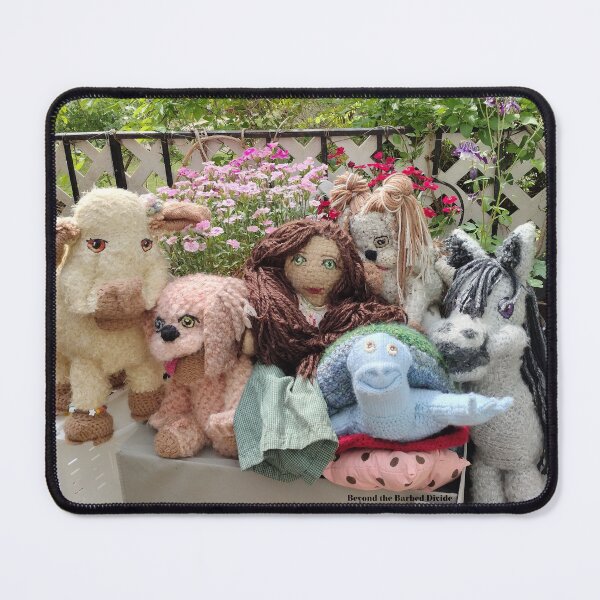 Item preview, Beyond the Barbed Divide on the porch designed and sold by rgbeesart.