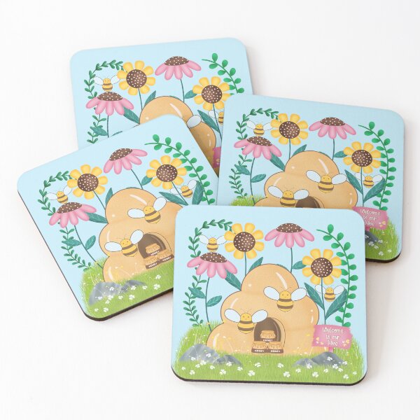 Item preview, Honey Bee Family designed and sold by NotPrettyinPink.