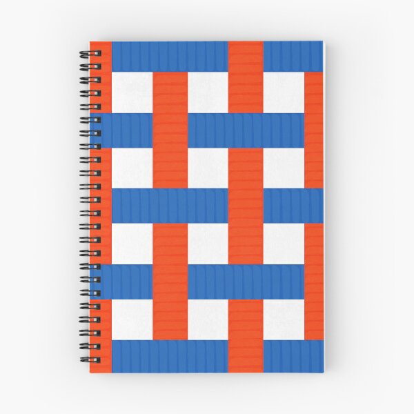 Item preview, Textured Interwoven Lattice of Blue Red and White Stripes designed and sold by ArtyFridgees.